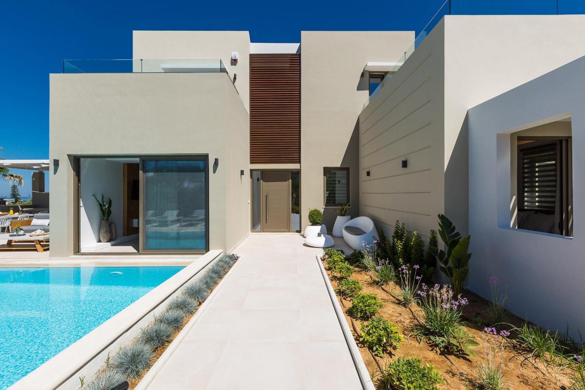 Vasilios Villa, Luxury Escape, By ThinkVilla Loutra Exterior foto