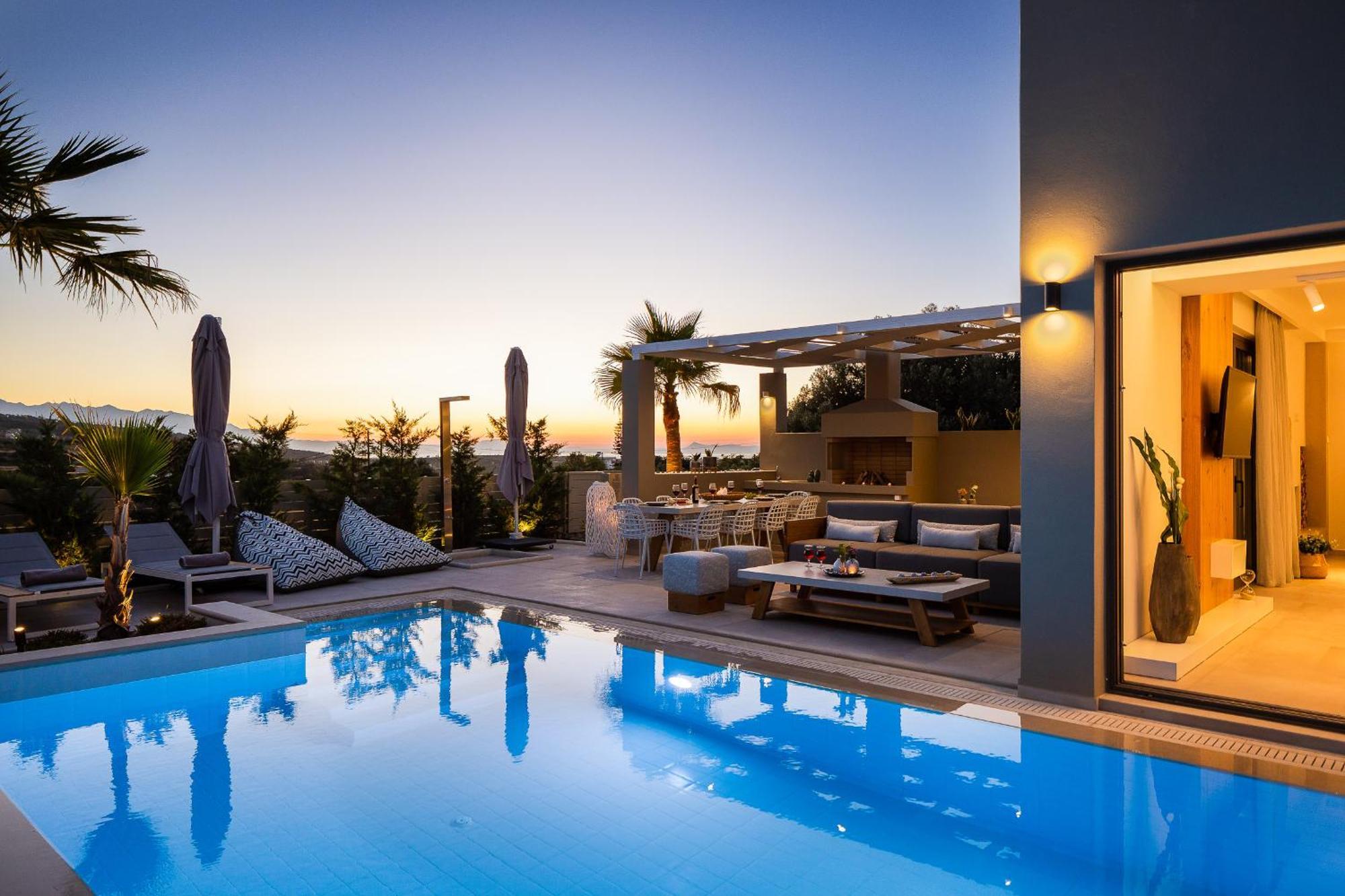 Vasilios Villa, Luxury Escape, By ThinkVilla Loutra Exterior foto