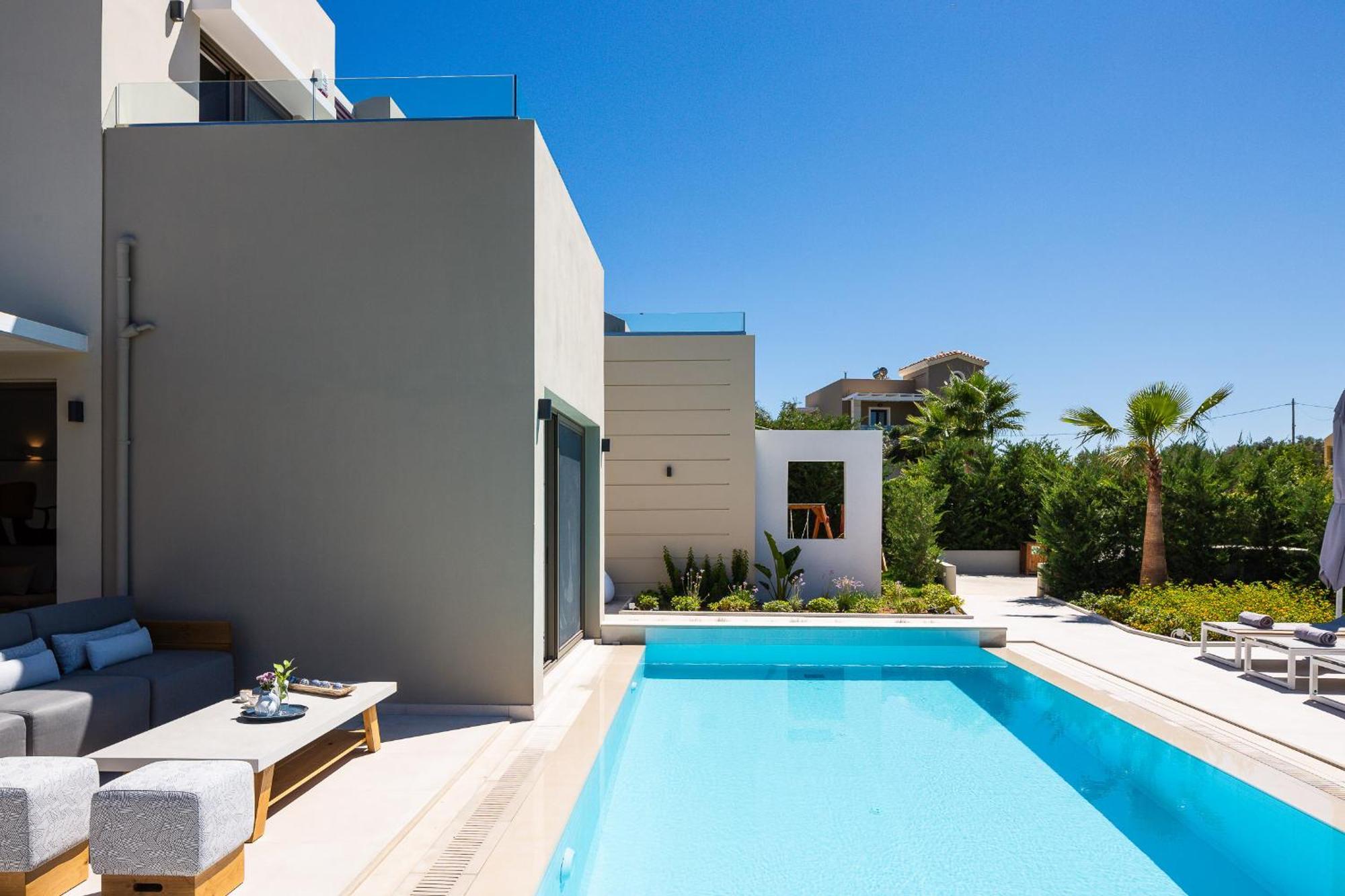 Vasilios Villa, Luxury Escape, By ThinkVilla Loutra Exterior foto