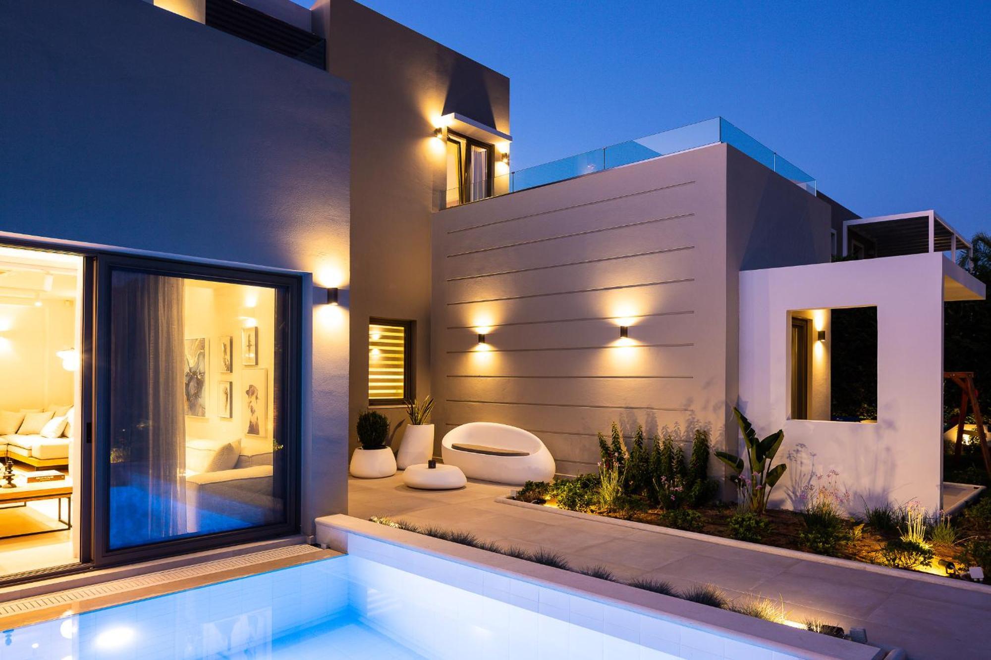 Vasilios Villa, Luxury Escape, By ThinkVilla Loutra Exterior foto