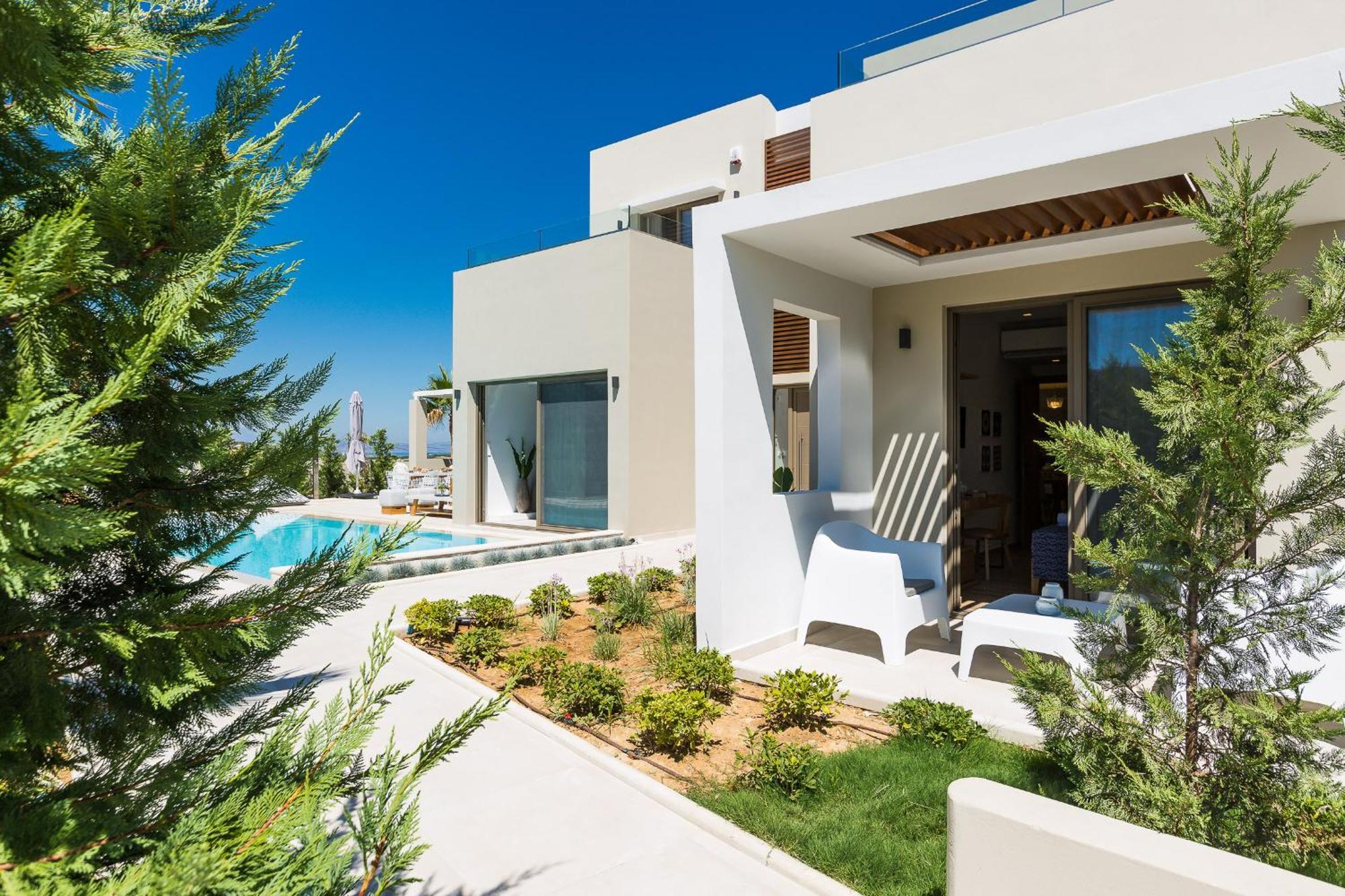 Vasilios Villa, Luxury Escape, By ThinkVilla Loutra Exterior foto