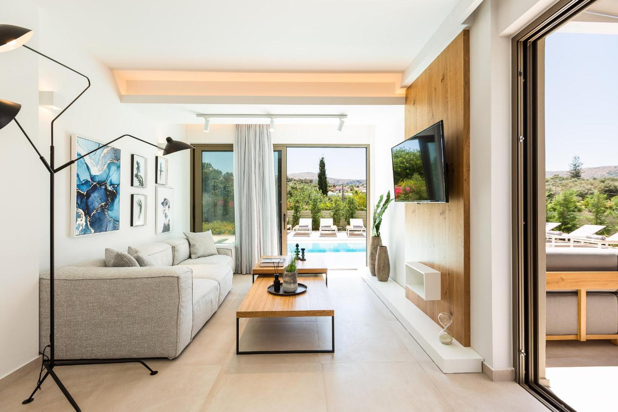 Vasilios Villa, Luxury Escape, By ThinkVilla Loutra Exterior foto