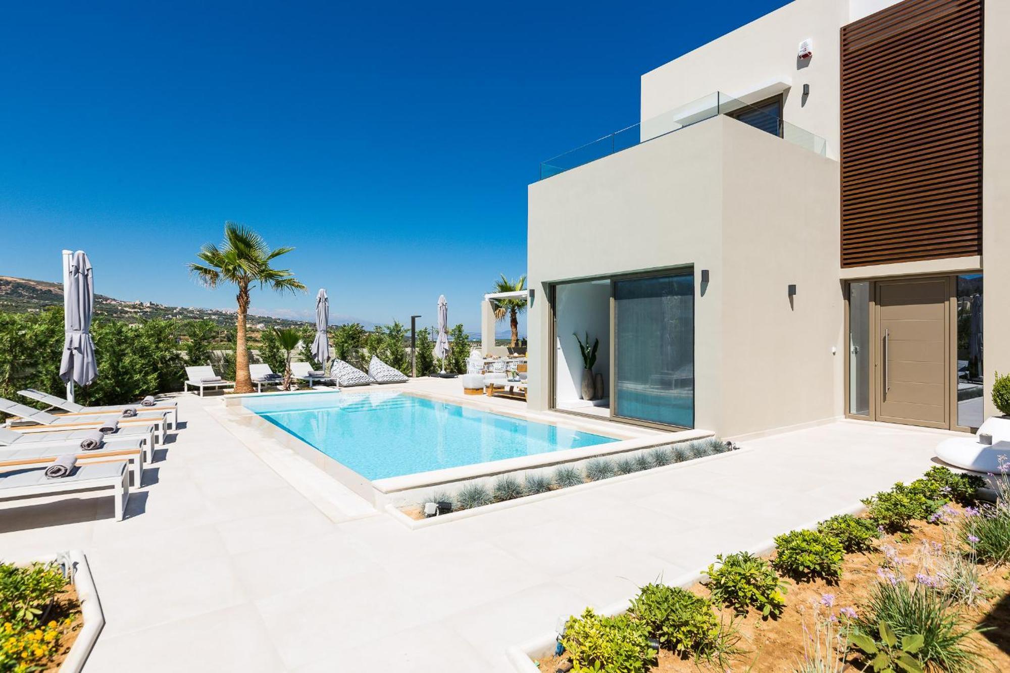 Vasilios Villa, Luxury Escape, By ThinkVilla Loutra Exterior foto
